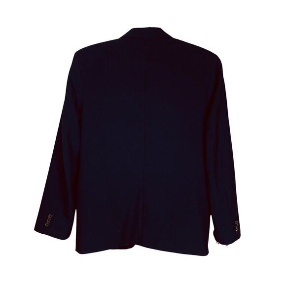 Van Heusen Flex Navy Sport Coat - Size 38R - Picture 3 of 7